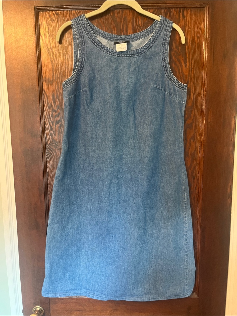 Vintage Facets2 By Mirrors Denim Dress